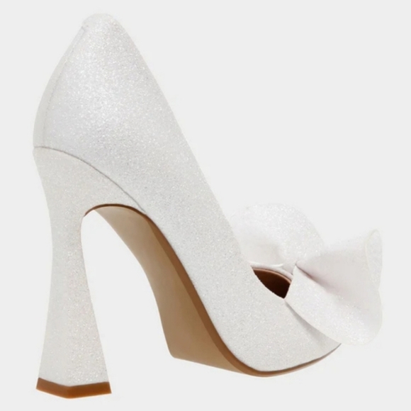 Betsey Johnson Nobble Sparkle Glitter Pumps Womens Size 7 - Picture 3 of 14